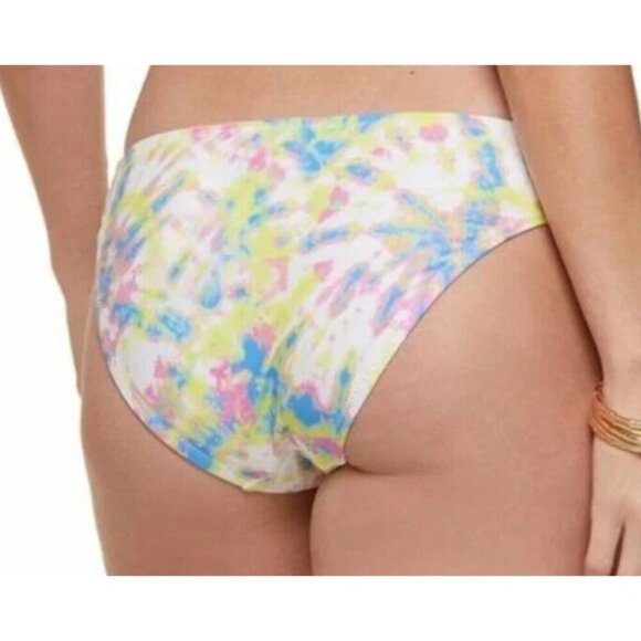 Jessica Simpson Women's M ide Shirred Hipster Bikini Bottom Multicolor NWT - Picture 3 of 15